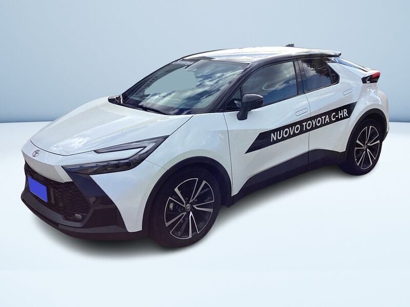 Bianco perlato Usata 2023 Toyota C-HR Lounge SUV | 27.300 € (Super prezzo) - Immagine 1/4