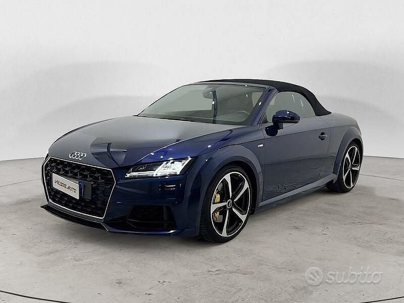 Usata Audi TT S-Line 2021 Blu Cabrio