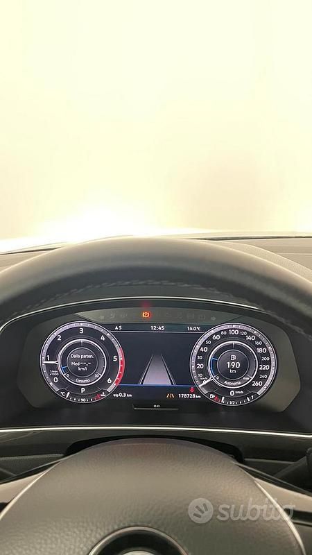 Usata VW Tiguan Advance 150 CV (110 kW) 2017 Nero SUV