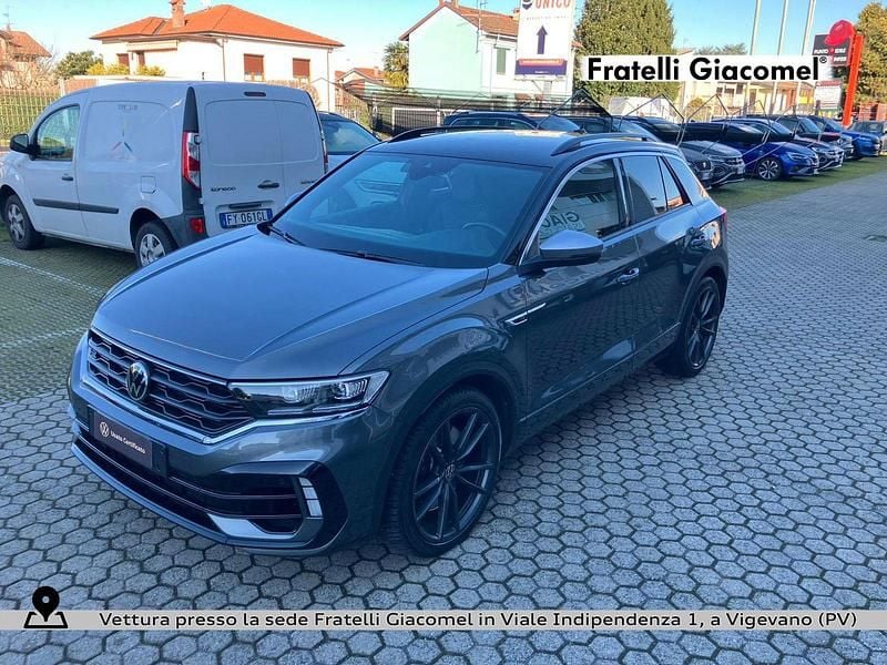Usata VW T-Roc R 300 CV (220 kW) 2021 X3 indium grey metallizzato SUV