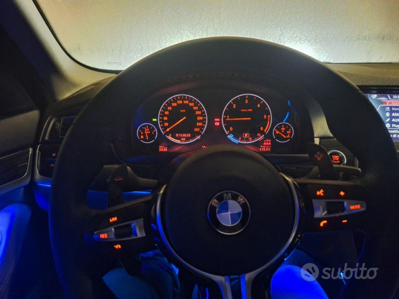 Usata BMW 520 Luxury Line 184 CV (135 kW) 2013 Nero Berlina