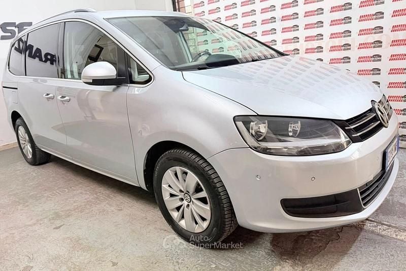 Usata VW Sharan Highline 140 CV (102 kW) 2014 Argento Monovolume