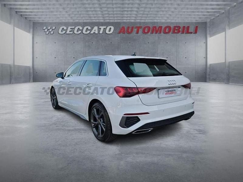 Usata Audi A3 S-Line 116 CV (85 kW) 2024 Bianco Berlina