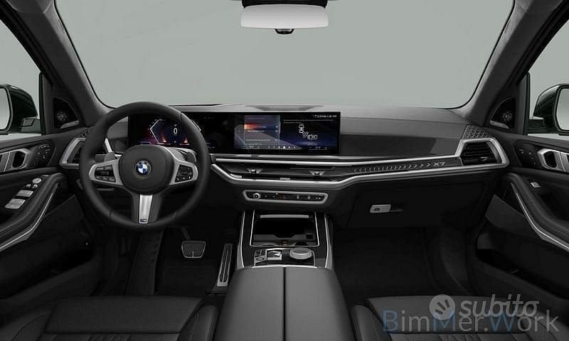 Ny BMW X7 Efficient Dynamics 2025 Svart SUV