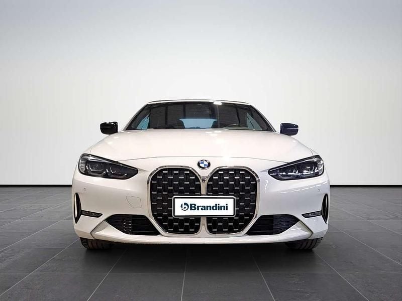 Usata BMW 420 Sport Line 190 CV (139 kW) 2021 Bianco Cabrio