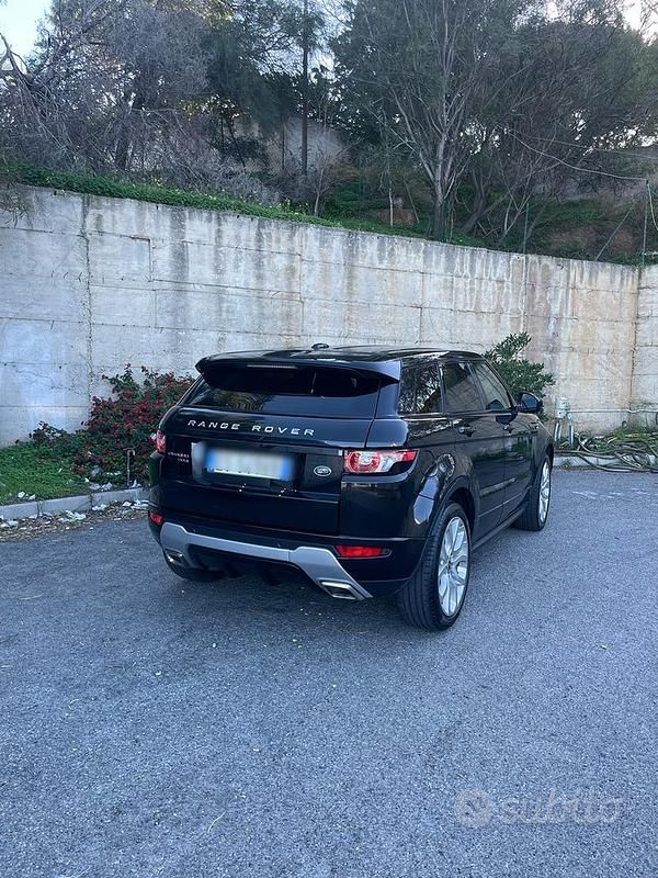 Usata Land Rover Range Rover evoque 190 CV (139 kW) 2014 Nero SUV