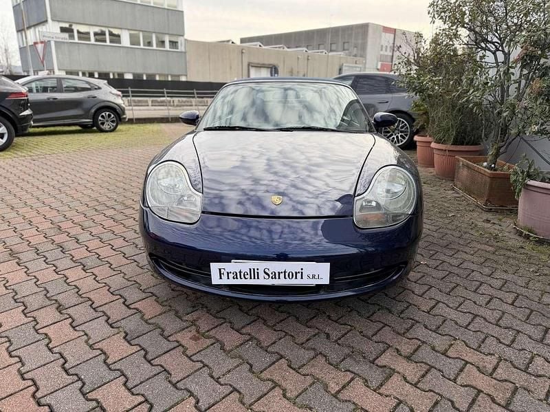 Usata Porsche 911 Carrera Cabriolet 300 CV (220 kW) 2000 Blu/azzurro Cabrio