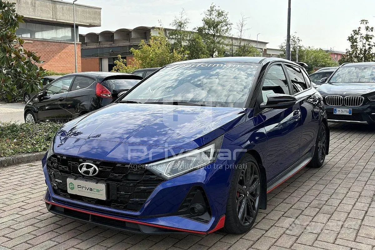 Usata Hyundai i20 N Performance 204 CV (150 kW) 2022 Bluazzurro Utilitaria