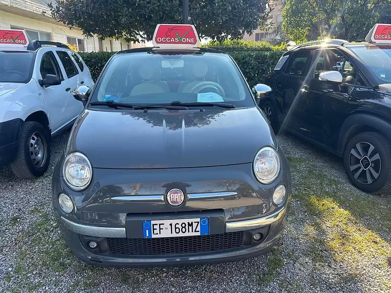 Usata Fiat 500 Lounge 69 CV (50 kW) 2011 Marrone Berlina