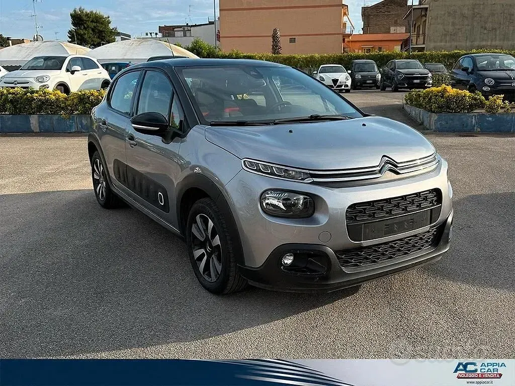 Usata Citroën C3 PureTech 83 CV (61 kW) 2019 Grigio Utilitaria