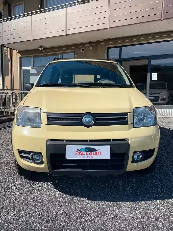 Usata Fiat Panda 4x4 60 CV (44 kW) 2005 Giallo Utilitaria