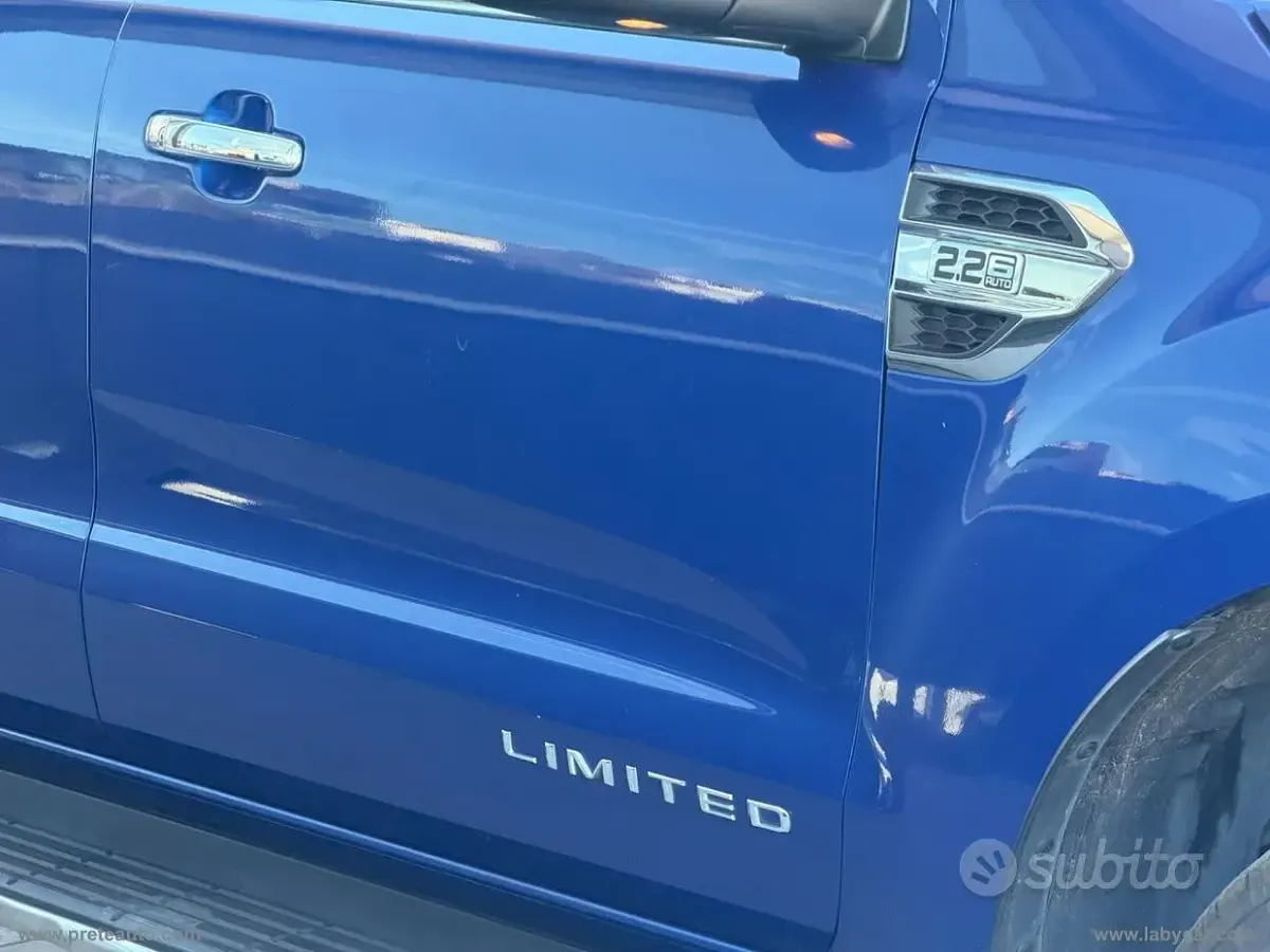 Usata Ford Ranger Limited 160 CV (117 kW) 2018 Blu/azzurro Pick-up