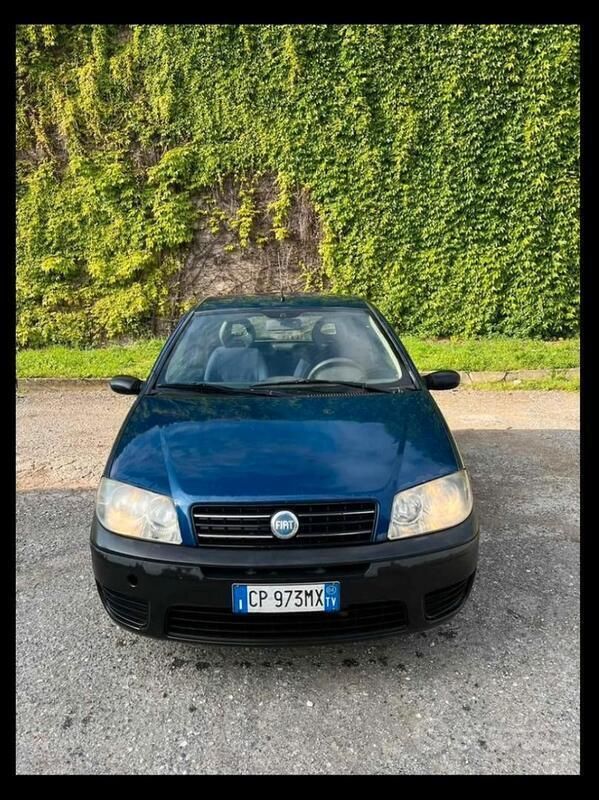 Usata Fiat Punto 60 CV (44 kW) 2004 Blu Utilitaria