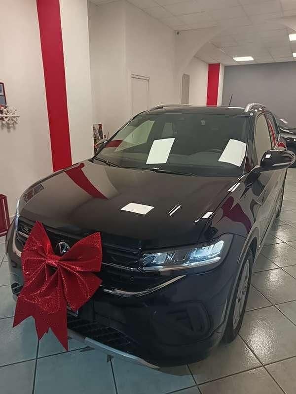 Nero Usata 2024 VW T-Cross R-line SUV | 24.000 € (Buon prezzo) - Immagine 1/4