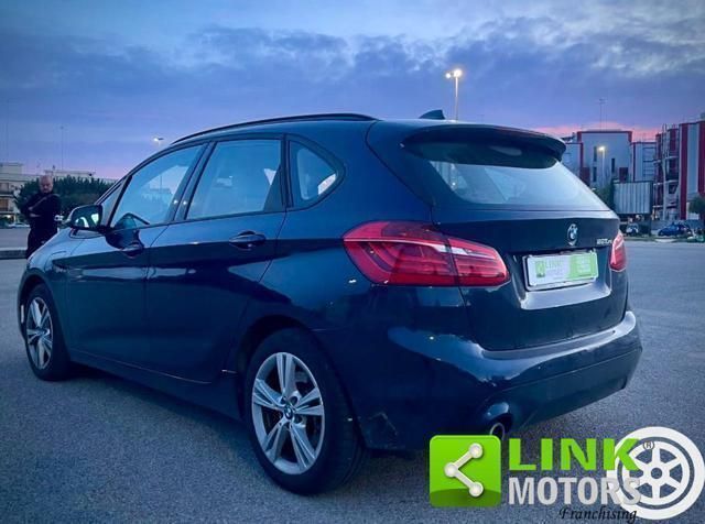 Usata BMW 225 Active Tourer Advantage 136 CV (100 kW) 2019 Blu Monovolume