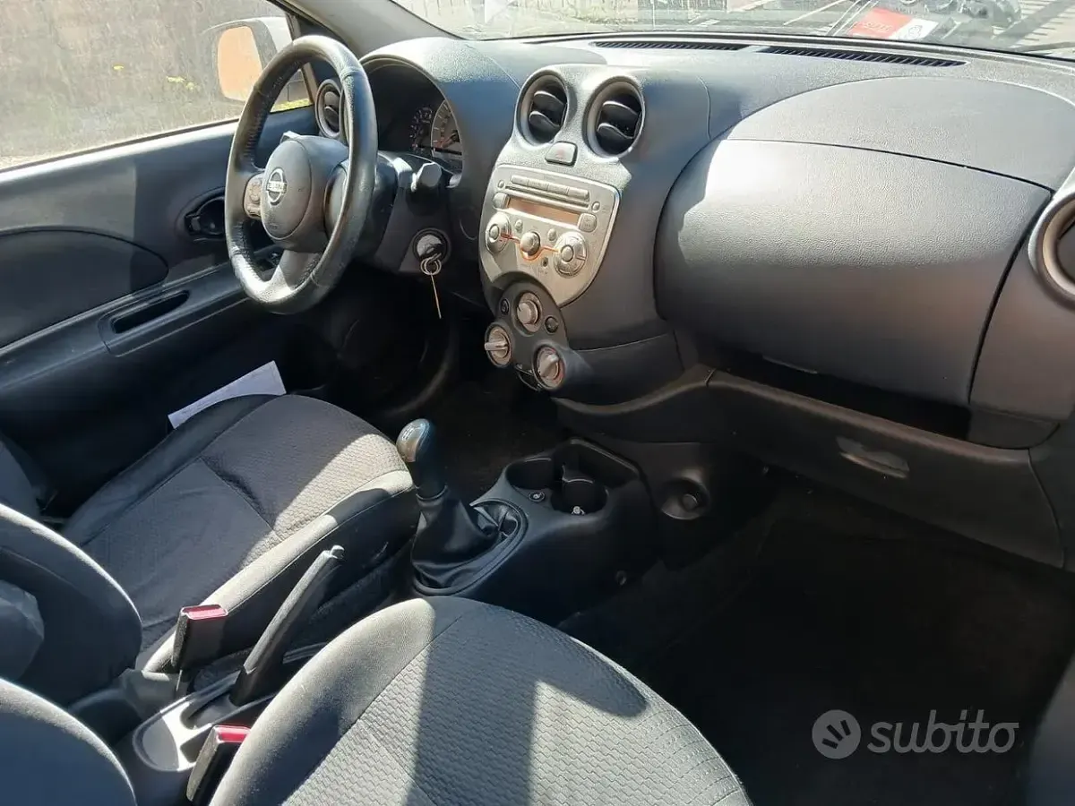 Usata Nissan Micra Acenta 80 CV (58 kW) 2012 Bianco Utilitaria
