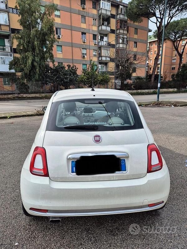 Usata Fiat 500 Lounge 69 CV (50 kW) 2017 Bianco Berlina