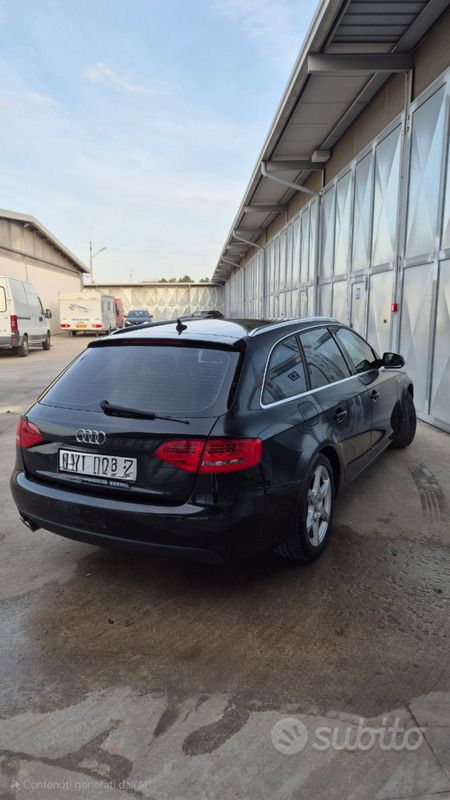 Usata Audi A4 S-Line 170 CV (125 kW) 2009 Nero Station wagon