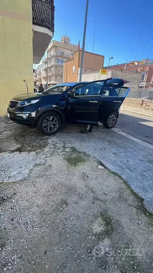 Usata Kia Sportage 116 CV (85 kW) 2015 Nero SUV