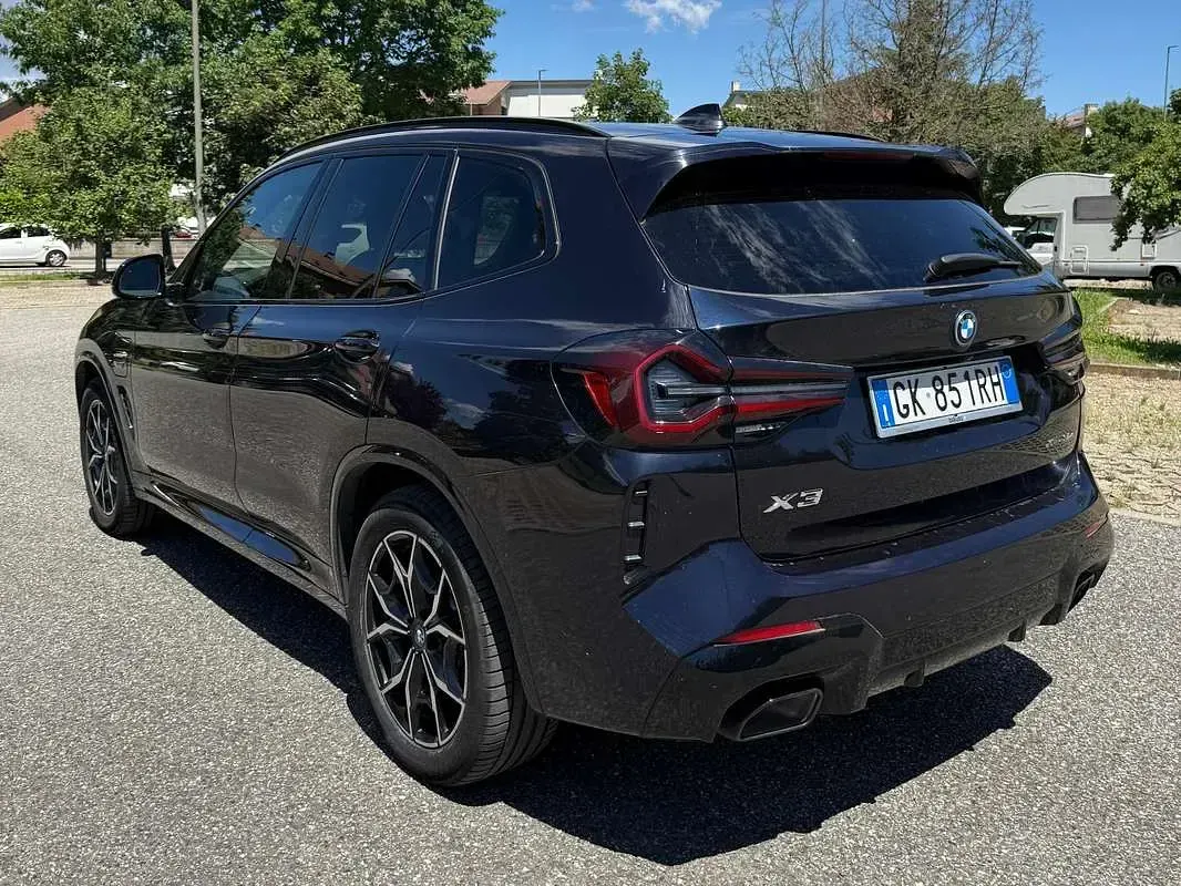 Usata BMW X3 M Sport 184 CV (135 kW) 2022 Blu/azzurro SUV
