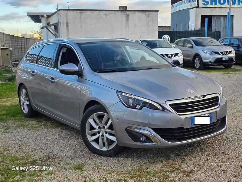 Usata Peugeot 308 GT-line 149 CV (109 kW) 2015 Grigio Station wagon
