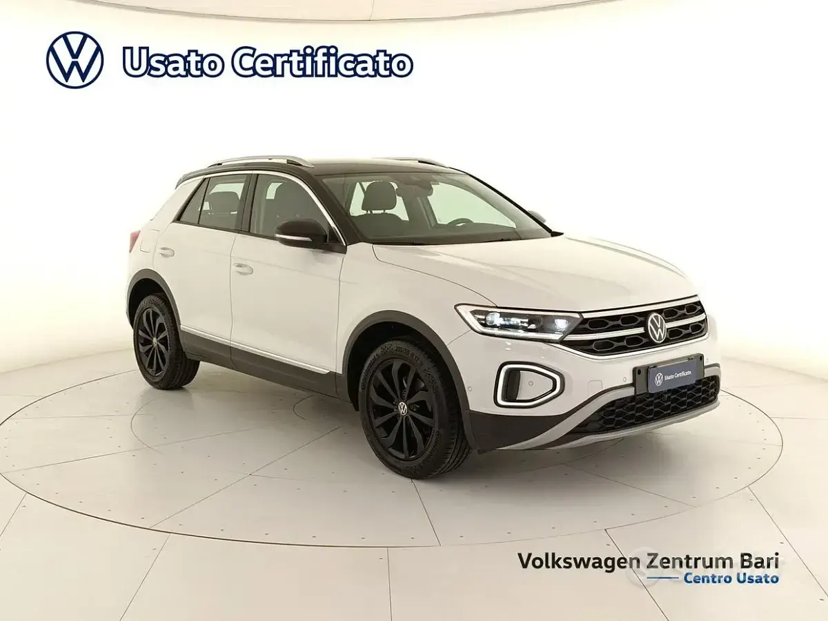 Usata VW T-Roc Style 110 CV (80 kW) 2023 Bianco SUV