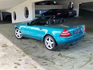 Usata Mercedes SLK230 193 CV (141 kW) 1997 Verde Cabrio