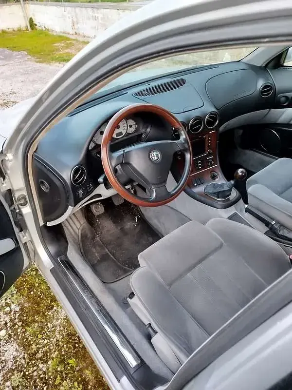 Occasion Alfa Romeo 166 136 PK (100 kW) 1999 Grijs Sedan