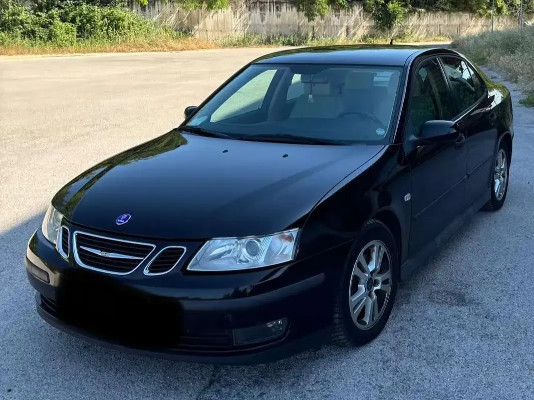 Usata Saab 9-3 Linear 150 CV (110 kW) 2006 Nero Berlina