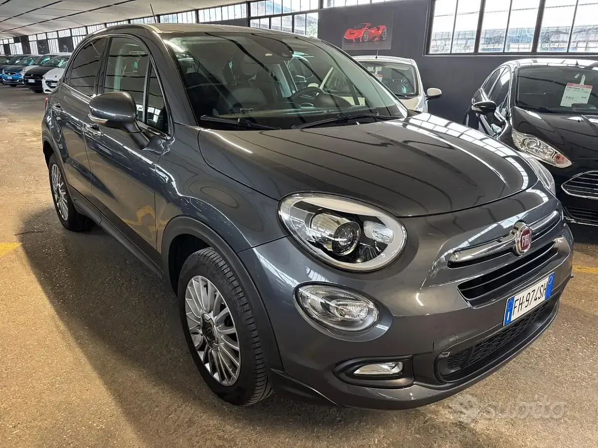 Usata Fiat 500X Lounge 140 CV (102 kW) 2017 Grigio SUV