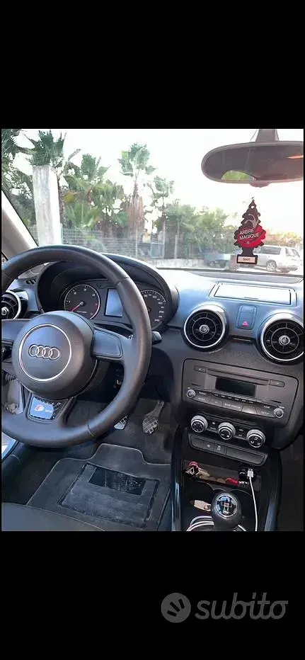 Usata Audi A1 90 CV (66 kW) 2014 Grigio Utilitaria