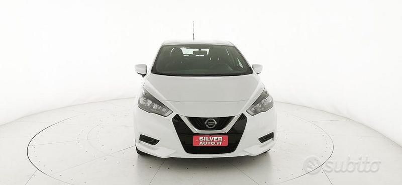 Usata Nissan Micra Acenta 92 CV (67 kW) 2021 Bianco Berlina