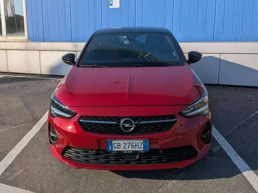 Usata Opel Corsa GS Line 101 CV (74 kW) 2020 Rosso Utilitaria