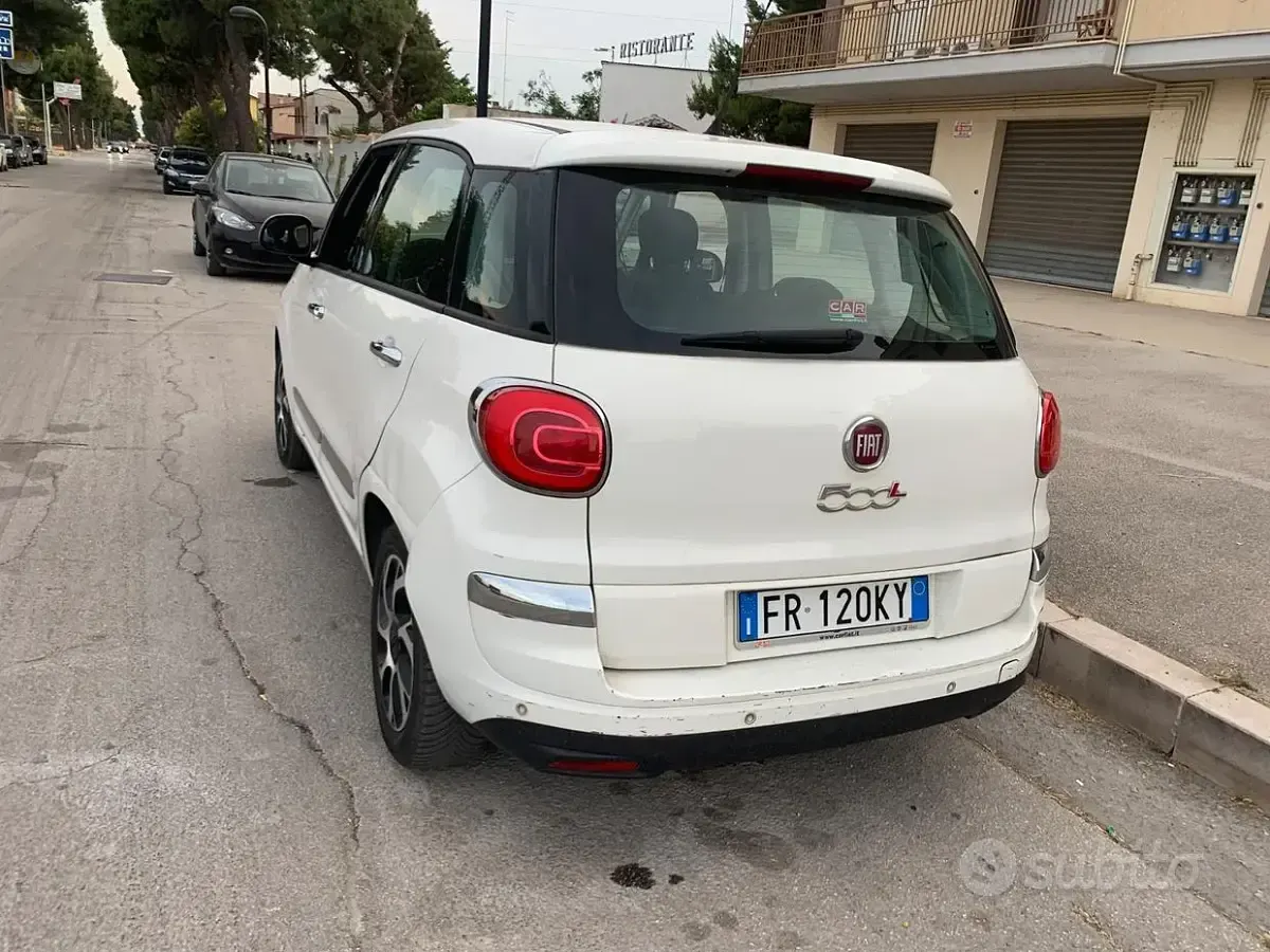 Usata Fiat 500L 95 CV (69 kW) 2018 Bianco Monovolume