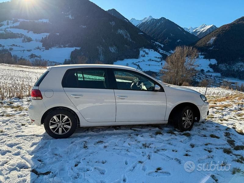 Usata VW Golf VI 2012 Bianco Utilitaria