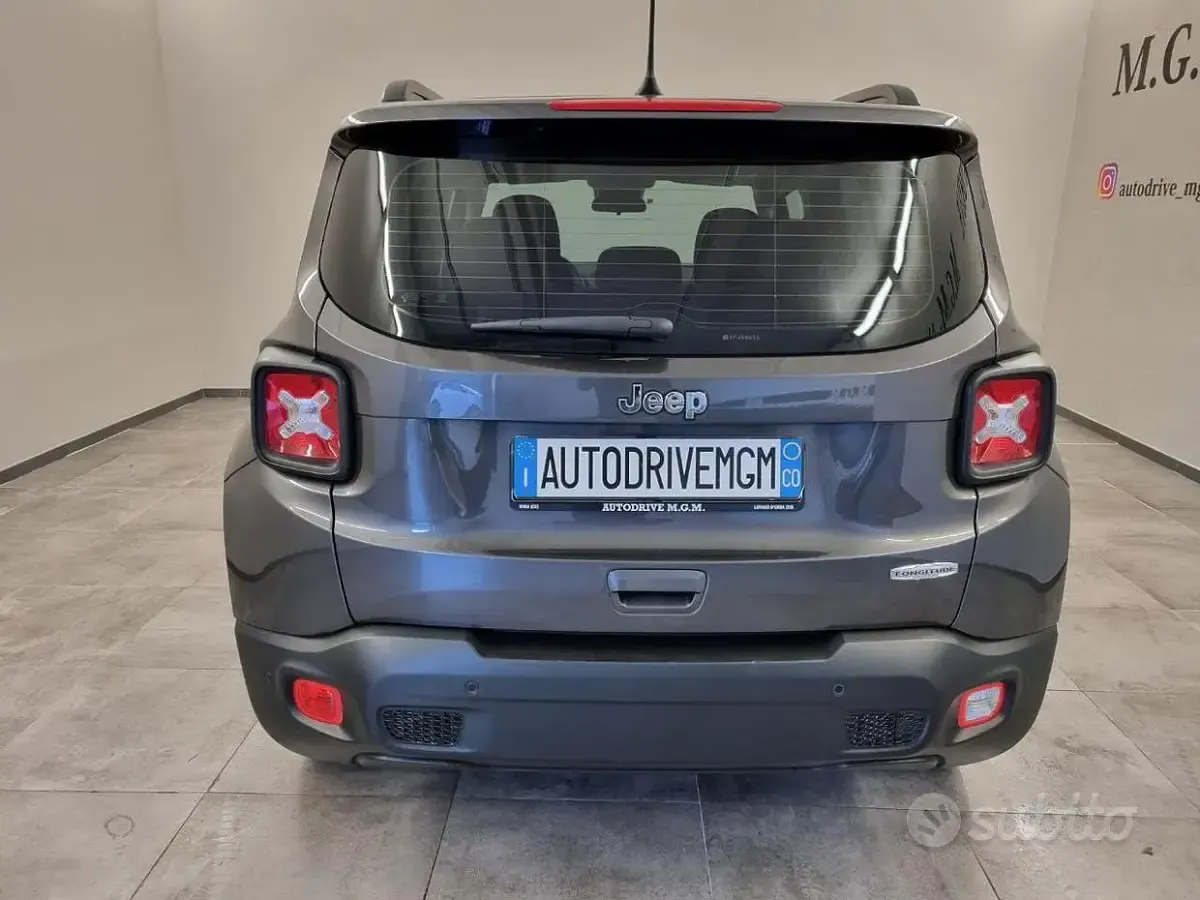 Usata Jeep Renegade Longitude 120 CV (88 kW) 2019 Grigio SUV
