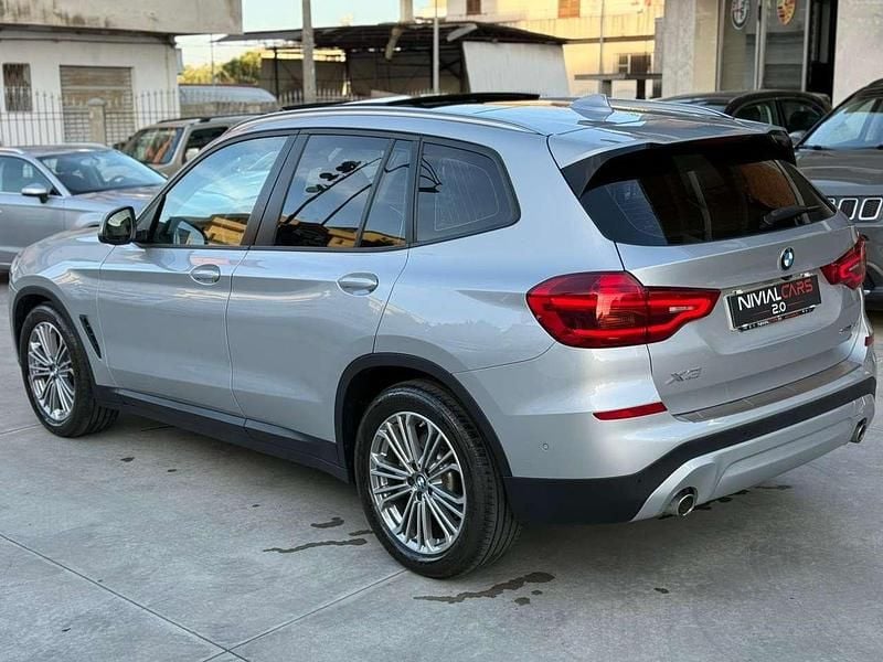 Usata BMW X3 Efficient Dynamics 150 CV (110 kW) 2019 Argento SUV