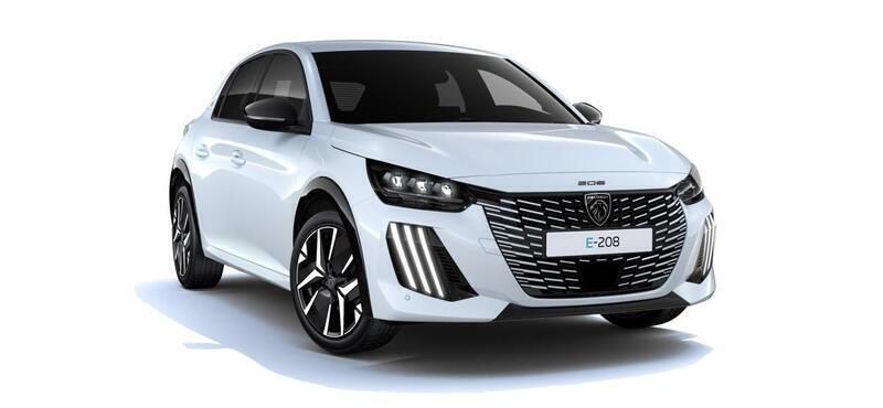 Nuova Peugeot e-208 GTi 114 kW (156 CV) 2025 Bianco Utilitaria