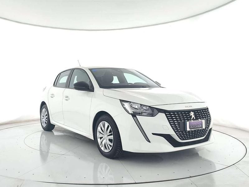 Usata Peugeot 208 Active 102 CV (75 kW) 2022 Bianco pastello Utilitaria