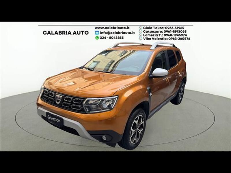 Arancione Usata 2021 Dacia Duster Prestige SUV | 13.500 € (Buon prezzo) - Immagine 1/4