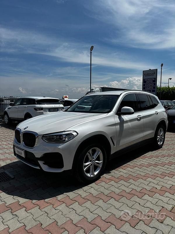 Usata BMW X3 Advantage 190 CV (139 kW) 2019 Bianco SUV