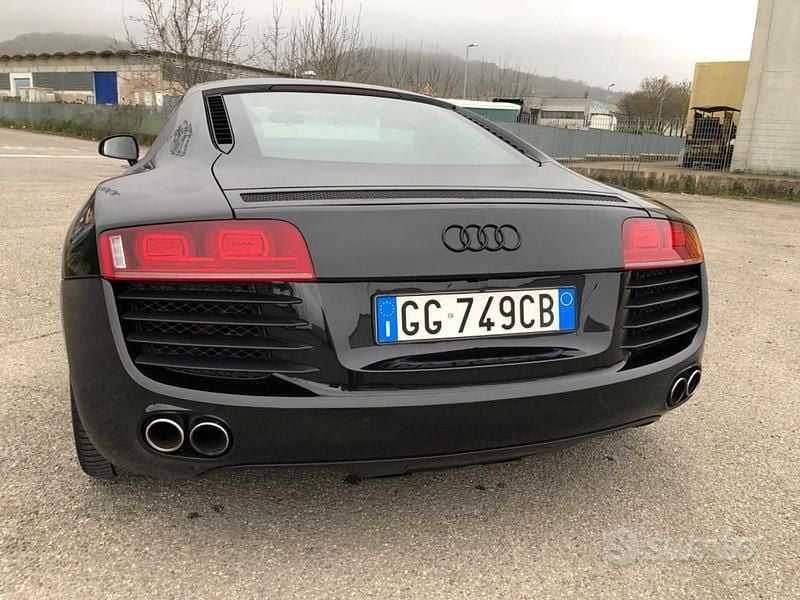 Usata Audi R8 Coupé Exclusive 420 CV (308 kW) 2008 Nero Coupé