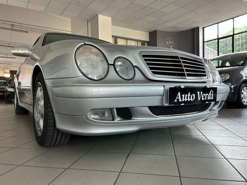 Usata Mercedes CLK200 Avantgarde 192 CV (141 kW) 1999 Argento Cabrio
