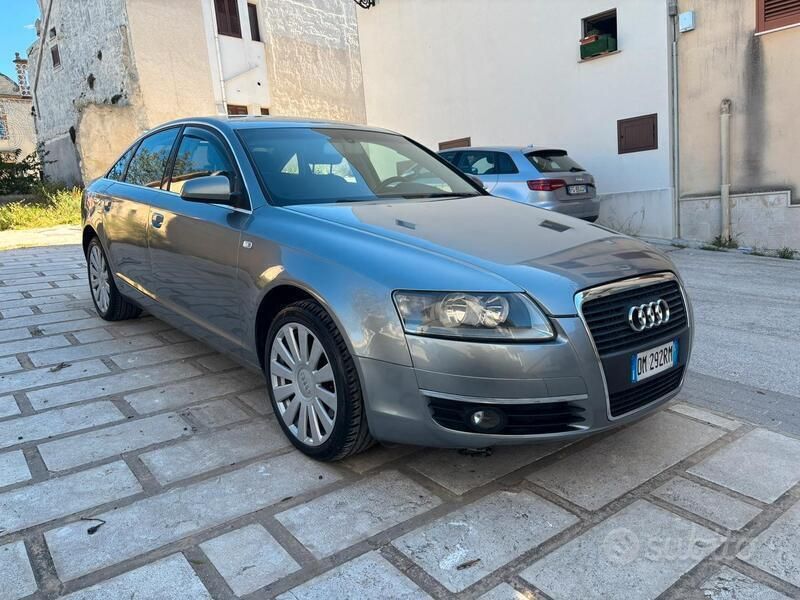 Usata Audi A6 S-line plus 179 CV (131 kW) 2008 Grigio Berlina