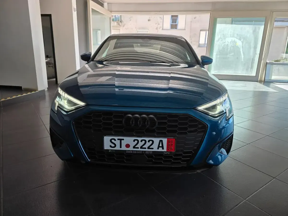 Usata Audi A3 Advanced 110 CV (80 kW) 2023 Blu Berlina