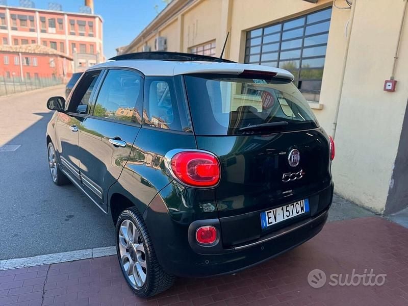 Usata Fiat 500L Lounge 80 CV (58 kW) 2014 Verde Monovolume