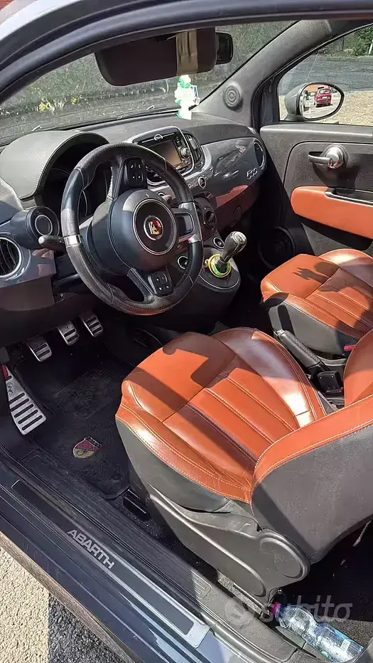 Usata Abarth 500 145 CV (106 kW) 2018 Grigio Berlina