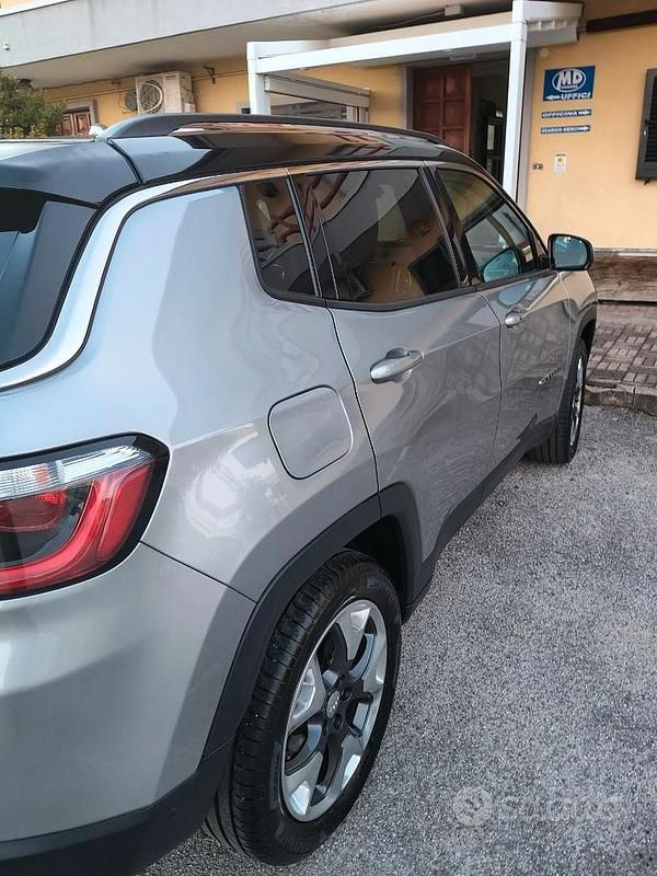 Usata Jeep Compass Limited 140 CV (102 kW) 2018 Grigio SUV