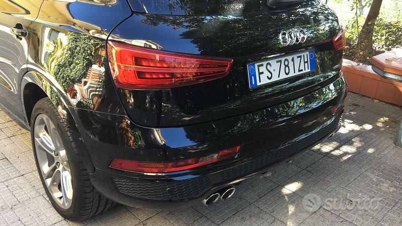 Usata Audi Q3 S-Line 150 CV (110 kW) 2018 Nero SUV
