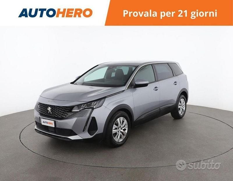 Grigio Usata 2021 Peugeot 5008 SUV | 18.299 € (Super prezzo) - Immagine 1/2